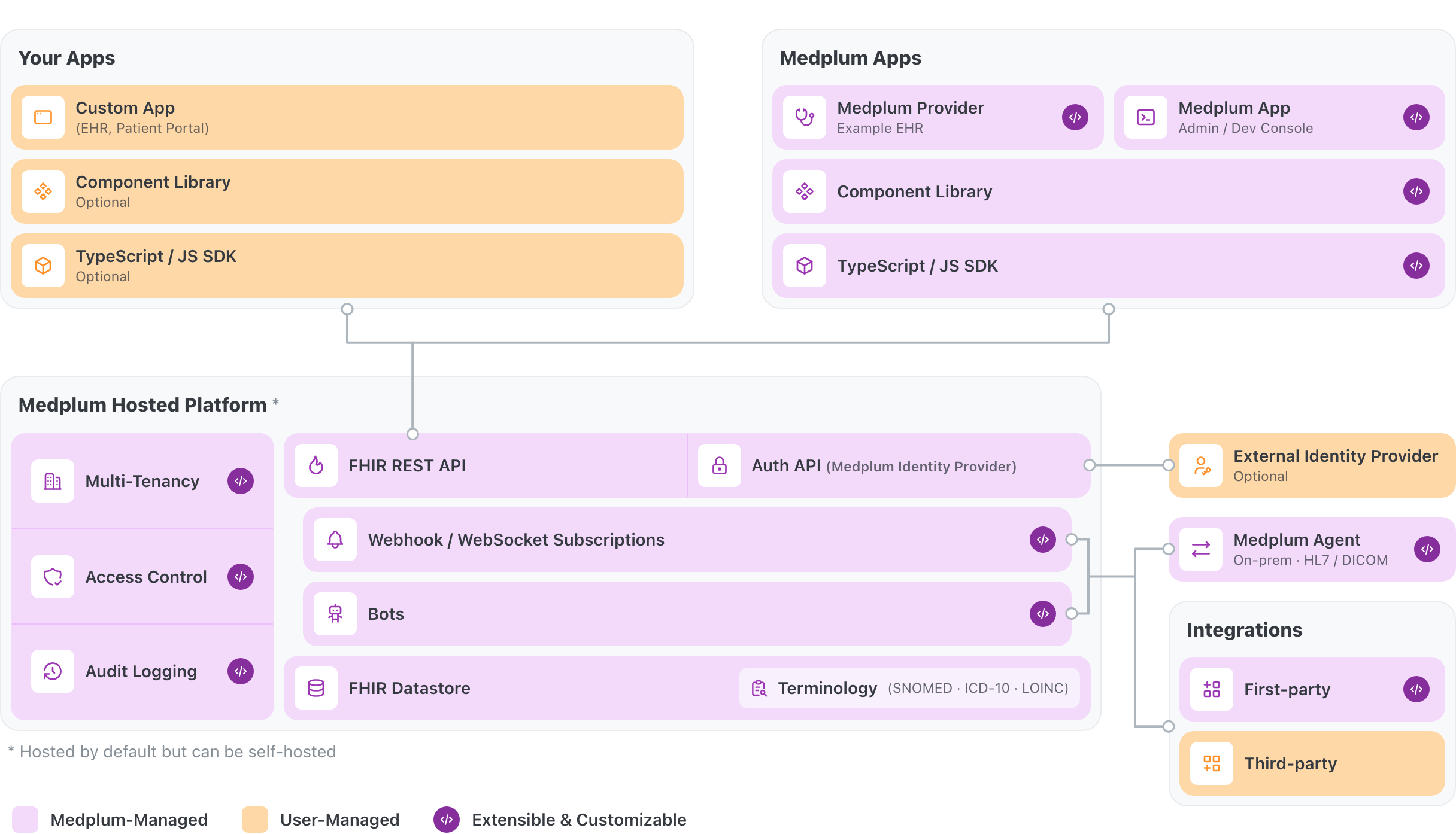 Medplum system overview