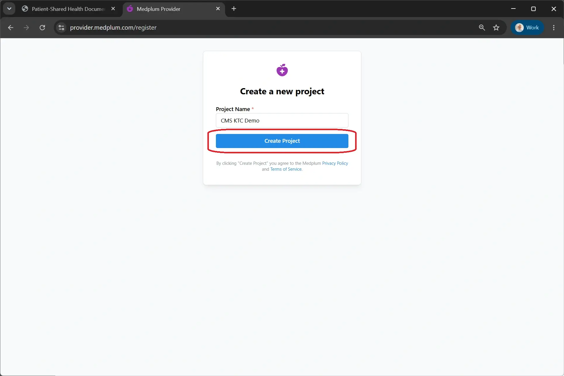 Create Project