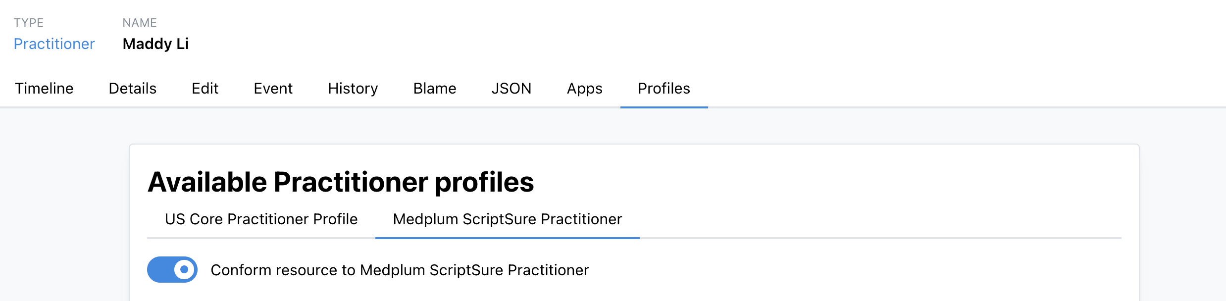 Scriptsure Practitioner Profile